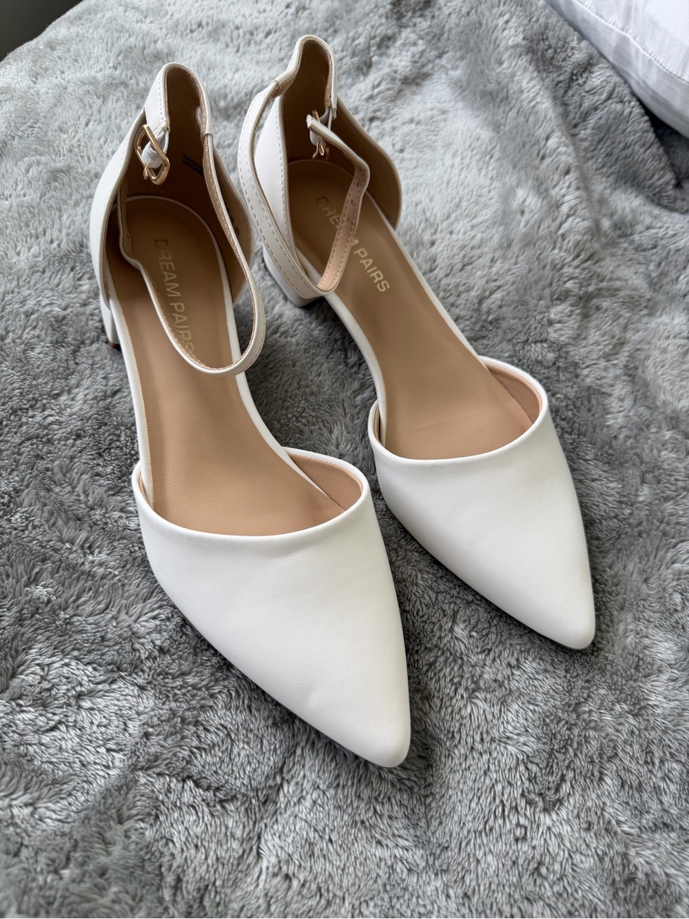 Bridal- ankle strap low heel